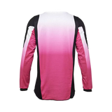 FOX RACING - Youth Girls 180 Lean Long Sleeve Jersey - Black/Pink - 33054-285