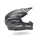 BELL - Moto-10 Spherical - Fasthouse Raven Matte Black/White - SMALL - 7163701