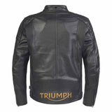 TRIUMPH - BRADDAN SPORT LEATHER MOTORCYCLE JACKET - MLES2338