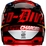 FOX - YOUTH V1 CZAR HELMET - BLK/YLW - 21781-019