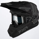 FXR - YOUTH LEGION COLLD STOP QRS HELMET - BLK - 220841-1010