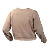 FASTHOUSE - Die Happy Women's Cropped Pullover - Heather Sand - 3078-1601
