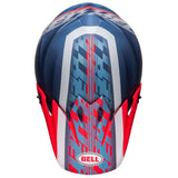 Bell - Canada MX-9 Mips Offset Matte Blue/White - 7136337