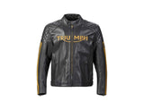 TRIUMPH - BRADDAN AIR RACE MOTORCYLE JACKET - GREEN/GOLD - MLES22337