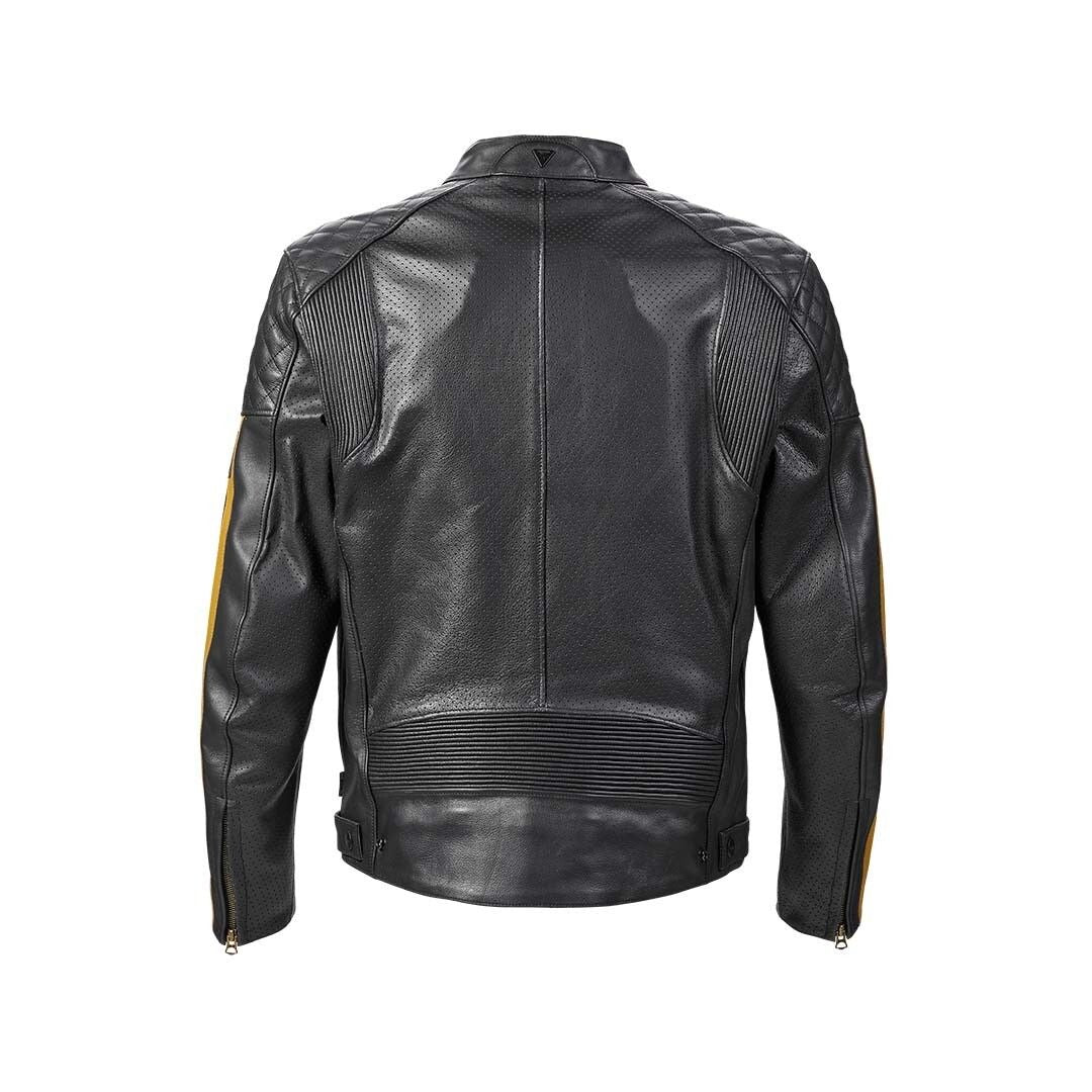 TRIUMPH - BRADDAN AIR RACE MOTORCYLE JACKET - GREEN/GOLD