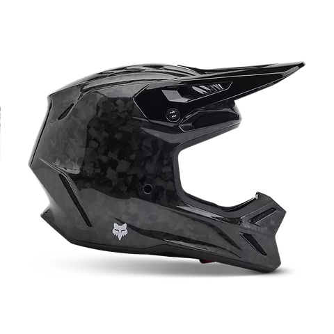 FOX - V3 RS Carbon Solid Helmet - BLACK - 31361-001-XL