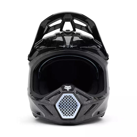 FOX - V3 RS Carbon Solid Helmet - BLACK - 31361-001-XL