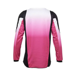 FOX RACING - Youth Girls 180 Lean Long Sleeve Jersey - Black/Pink - 33054-285