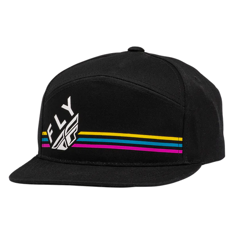 FLY - YOUTH TRACK HAT - BLACK/ WHITE - 351-0094