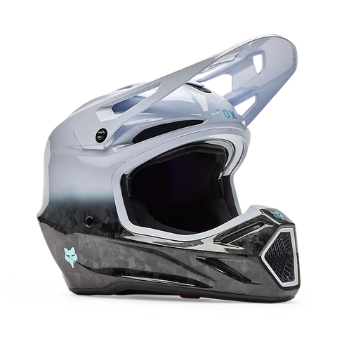 FOX - V3 RS Ghost Helmet - White - 36383-008-L
