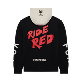 FOX X HONDA - HEAVYWEIGHT FLEECE PULLOVER - BLACK - 38276-001