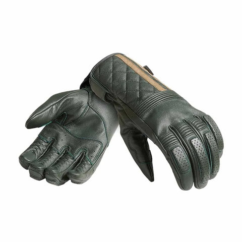 TRIUMPH - Sulby Mesh Gloves - GREEN / GOLD - MED - MGVS2354