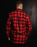 DIXXON - MCGRATH FLANNEL - RED/BLACK - DX-FL0696M2025