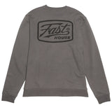 FASTHOUSE - CARRERA CREW NECK PULLOVER - CHARCOAL - 12511-00-08