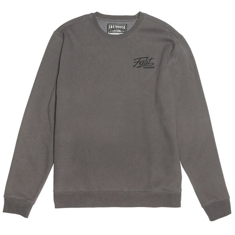 FASTHOUSE - CARRERA CREW NECK PULLOVER - CHARCOAL - 12511-00-08