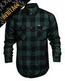 DIXXON - EVERGREEN HERITAGE FLANNEL - GREEN - DX-FL0744M-CIS