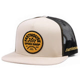 FASTHOUSE - DECO TRUCKER HAT - NATURAL - 600008