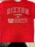 DIXXON - GLOBAL T-SHIRT - RED - DX-TS0332-CIS
