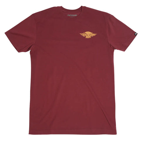 FASTHOUSE - LOVE OF IT TEE - MAROON - 100032-40-08