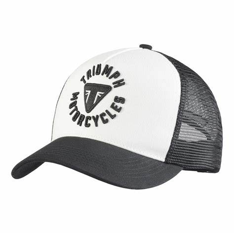 TRIUMPH - Taylor Embroidered Trucker Cap - Black/Bone - MCAS21005