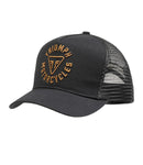 TRIUMPH - Taylor Embroidered Trucker Cap - Black/Gold - MCAS22309