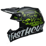 BELL - PS MOTO-9S FLEX FH MC MATT BLK/YELLOW - 715173