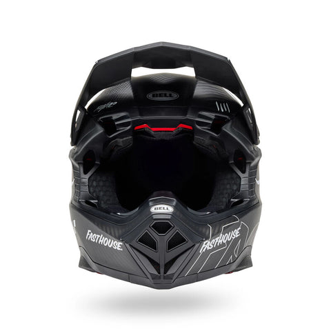 BELL - Moto-10 Spherical - Fasthouse Raven Matte Black/White - SMALL - 7163701