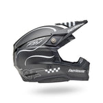 BELL - Moto-10 Spherical - Fasthouse Raven Matte Black/White - SMALL - 7163701