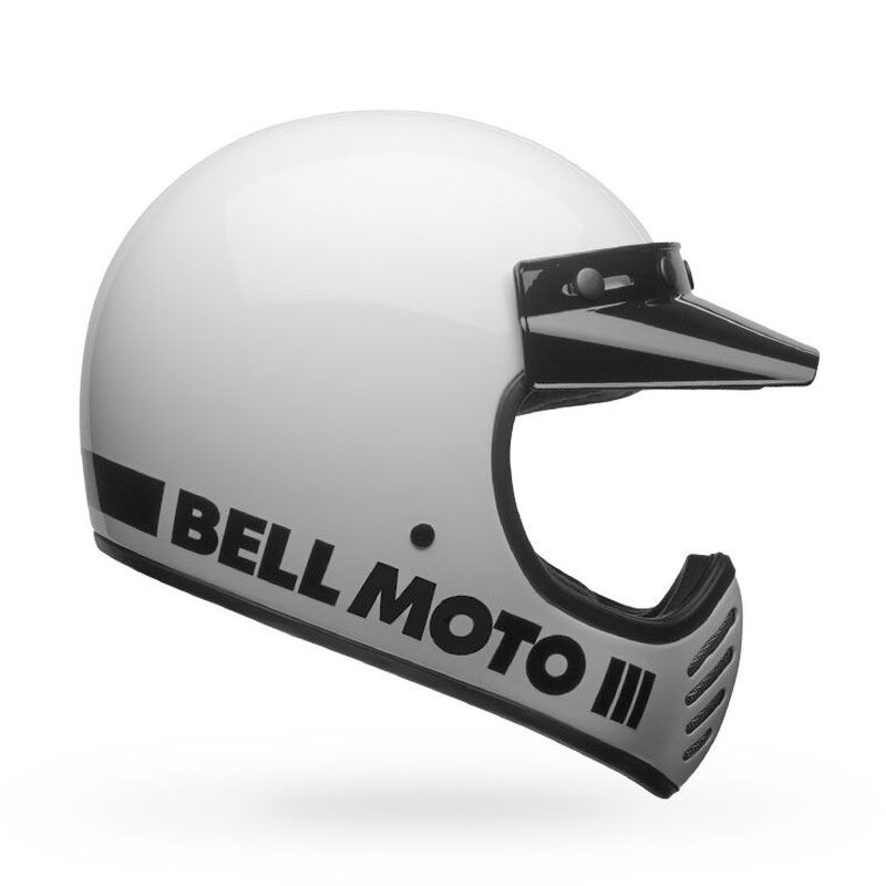 BELL - MOTO-3 CLASSIC WHT - 7152127 – GP Motorsports Apparel & Gear