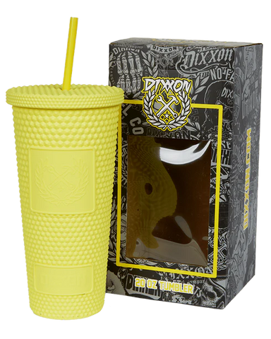 DIXXON - STUDDED MATTE TUMBLER YELLOW - DX-AC0Y