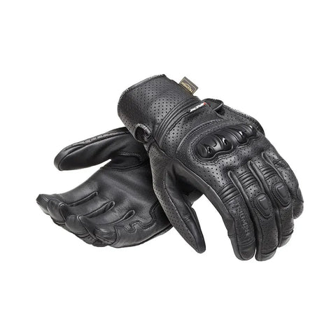 TRIUMPH - JANSSON BLACK LEATHER GLOVE - MGVA22005