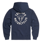 TRIUMPH - Digby Full-Zip Hoodie - NAVY/BONE - MSWS24119