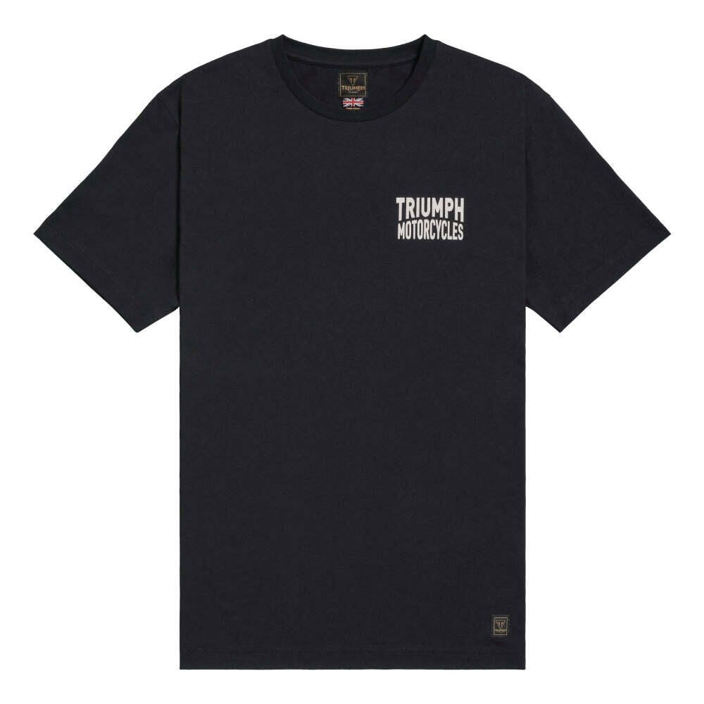 TRIUMPH - Piston Rich Tee - Black - MTSS25104 – GP Motorsports