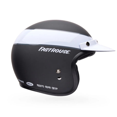 BELL/FASTHOUSE - CUSTOM 500 - BLACK/WHITE - LARGE - 7174844