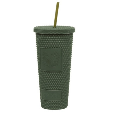 DIXXON - STUDDED MATTE TUMBLER CUP - O.D GREEN - DX-AC0DG