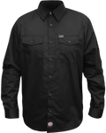 DIXXON - WORKFORCE LONG SLEEVE WORK SHIRT - BLACK - DX-LS0004M