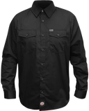 DIXXON - WORKFORCE LONG SLEEVE WORK SHIRT - BLACK - DX-LS0004M