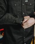 DIXXON - WORKFORCE LONG SLEEVE WORK SHIRT - BLACK - DX-LS0004M