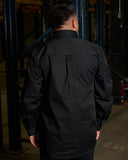 DIXXON - WORKFORCE LONG SLEEVE WORK SHIRT - BLACK - DX-LS0004M