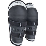 PEEWEE TITAN KNEE/SHIN GUARD - 08037-464-OS - BLK/SILVER