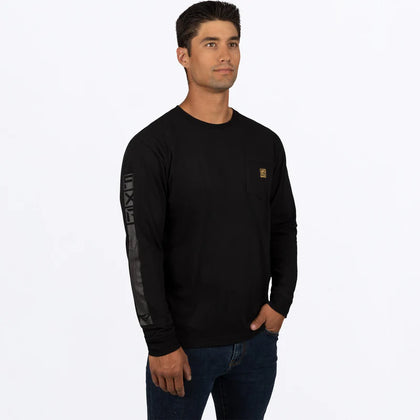 FXR - MEN'S WORK POCKET PREMIUM LONGSLEEVE 23 - BLACK OPS - 231301-1000