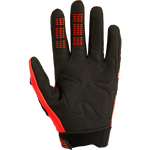 FOX YOUTH DIRTPAW GLOVES- FLO RED - 25868-110