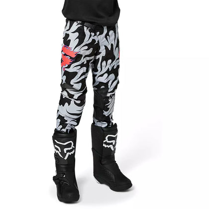 SHIFT - YOUTH WHITE LABEL FLAME PANTS - GRY/BLK - 27576-035