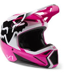 Fox V1 Leed Youth Helmet  Dot/ECE - Pink - 29729-170-YS