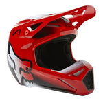 Fox V1 Nuklr Helmet DOT/ECE - Flo Red - 29731-110-YS