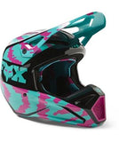 Fox V1 Nuklr Youth helmet DOT/ECE - Teal - 29735-176-YS