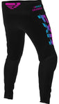 FXR YOUTH CLUTCH PRO MX PANT 23- BLACK/SKY/PINK - 233355-1053