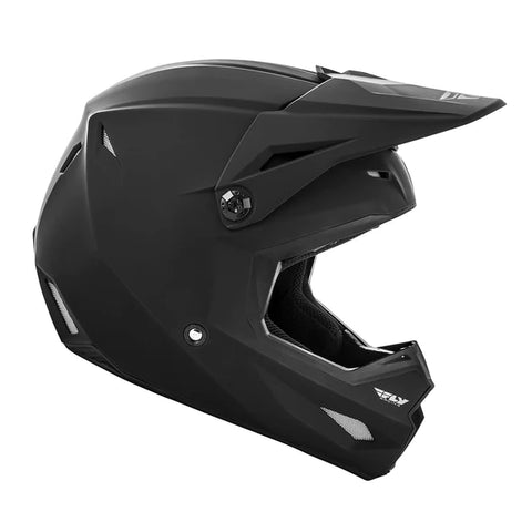 Fly Youth Kinetic Solid Helmet - Matte Black - 73-3470-Y