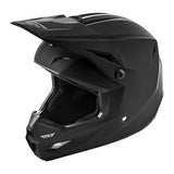 Fly Youth Kinetic Solid Helmet - Matte Black - 73-3470-Y