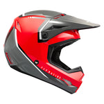 Fly Kinetic Vision Helmet - Red/Grey - 73-8653
